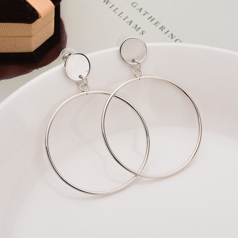 Women Vintage Matte Drop Earrings