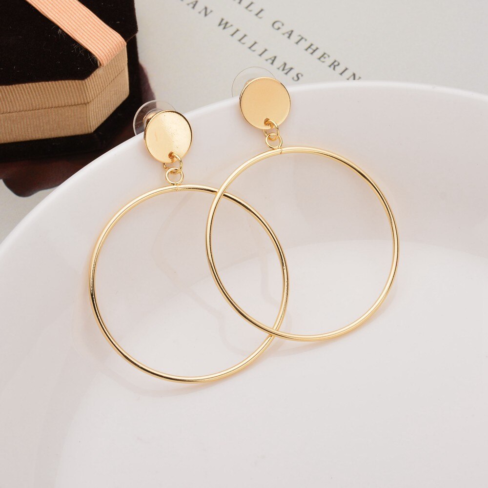 Women Vintage Matte Drop Earrings