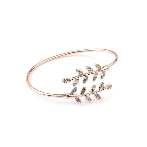 Alloy Arrow Link Twist Bracelet