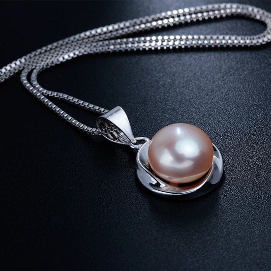 Silver Freshwater Pearl Necklace