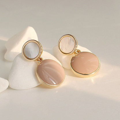 Women Vintage Matte Drop Earrings