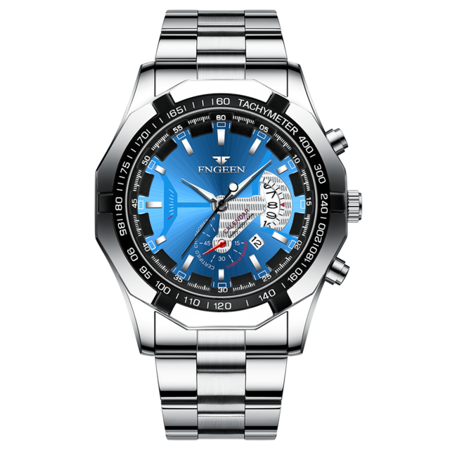 Stainless Steel Waterproof Watch