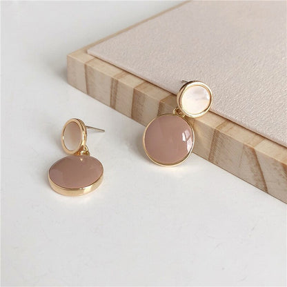 Women Vintage Matte Drop Earrings