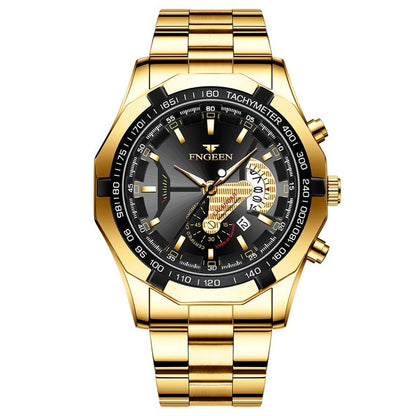 Stainless Steel Waterproof Watch