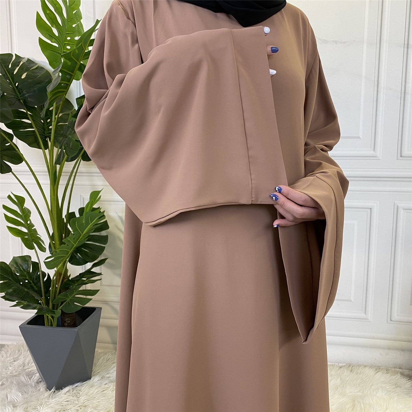 Woman Long Dubai Dress