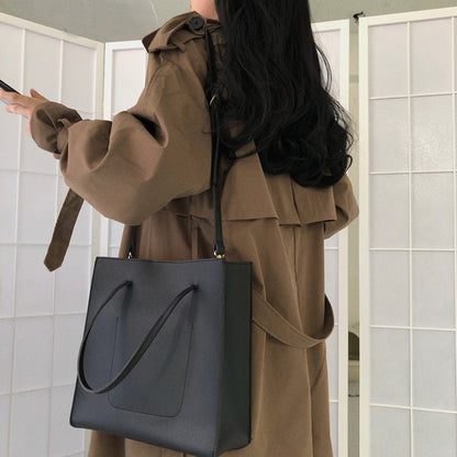 Long Loose Trench Casual Overcoat