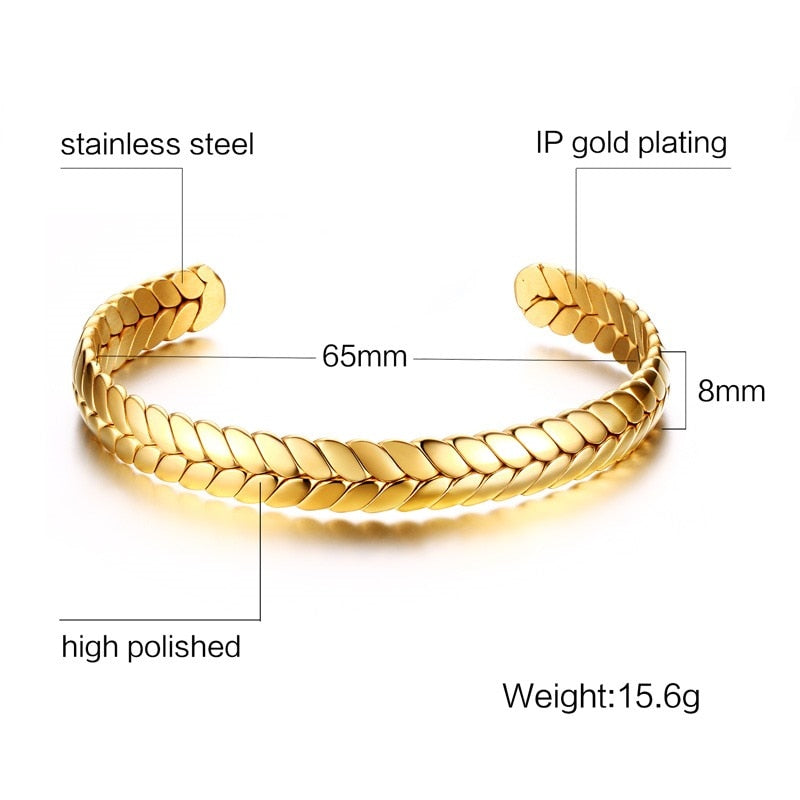 Wheat Design Bracelet