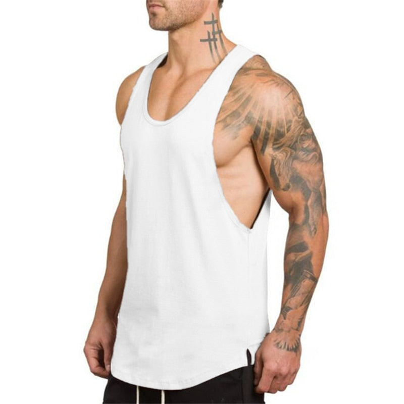 Men Stringer Sleeveless Fitness Tank Top