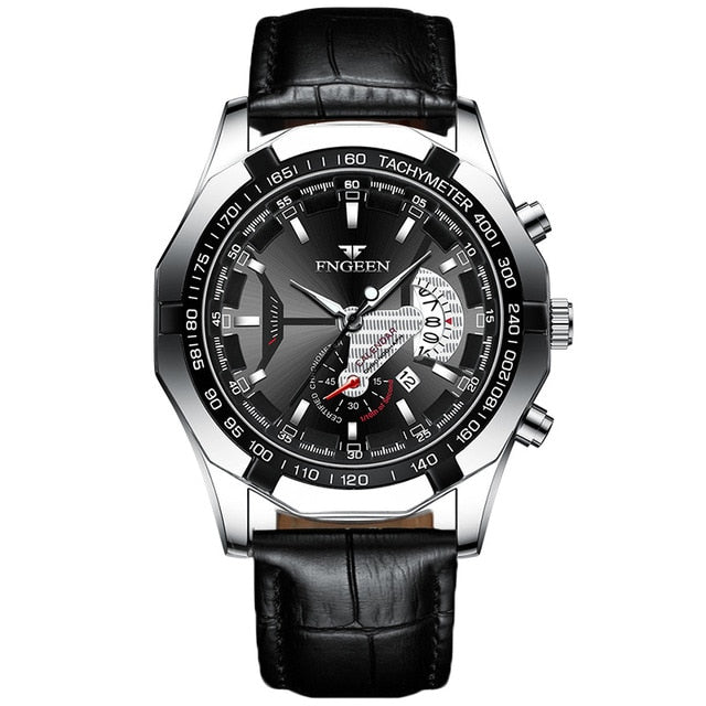 Stainless Steel Waterproof Watch