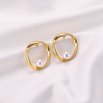 Women Vintage Matte Drop Earrings