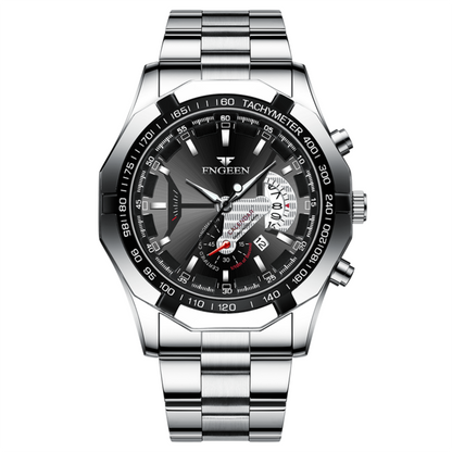 Stainless Steel Waterproof Watch