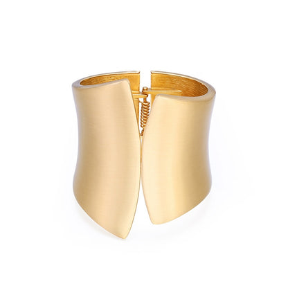 Punk Hiphop Wide Asymmetric Bangles