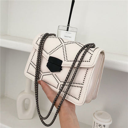 Rivet Chain Small Crossbody Bag