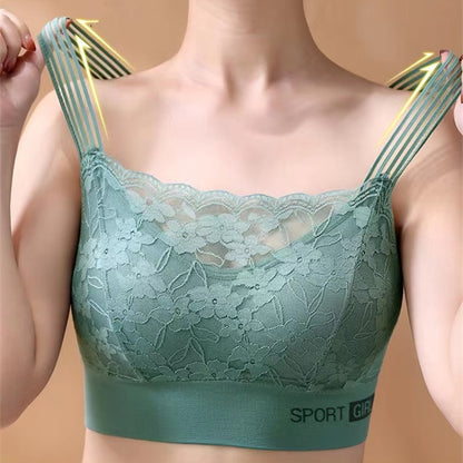 Lace Breathable Sports Bra