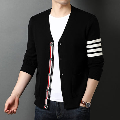 Men Knitted Cardigan