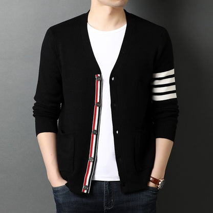 Men Knitted Cardigan