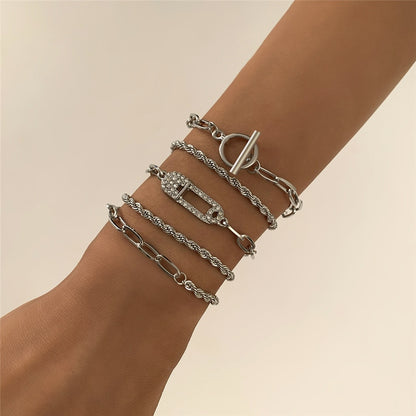 Heavy Metal Bangle Bracelet