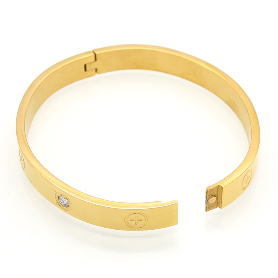 Luxury Cross Nut Nail Bracelet