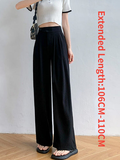 Casual High Waist Wide Leg Pants