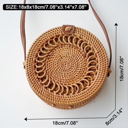 Square Round Mulit Style Straw Bag