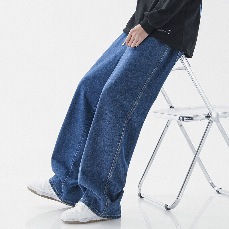 Baggy Casual Wide-leg Trousers