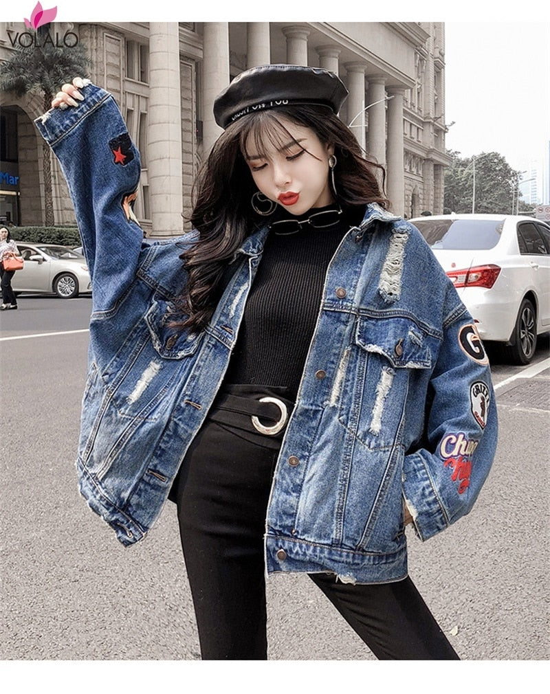 Casual Loose Denim Jacket