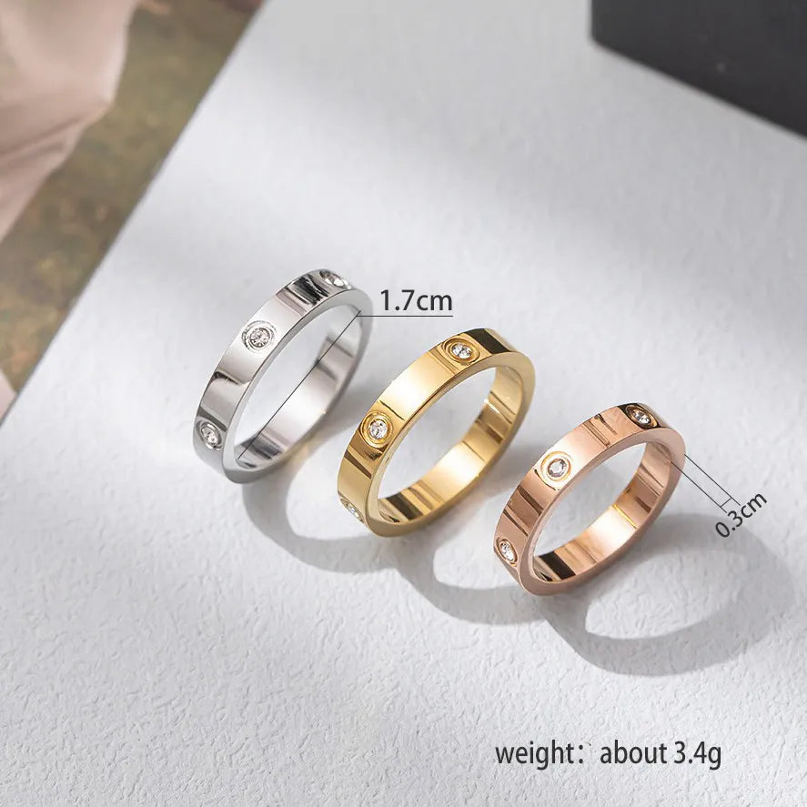 Stainless Steel Love Ring