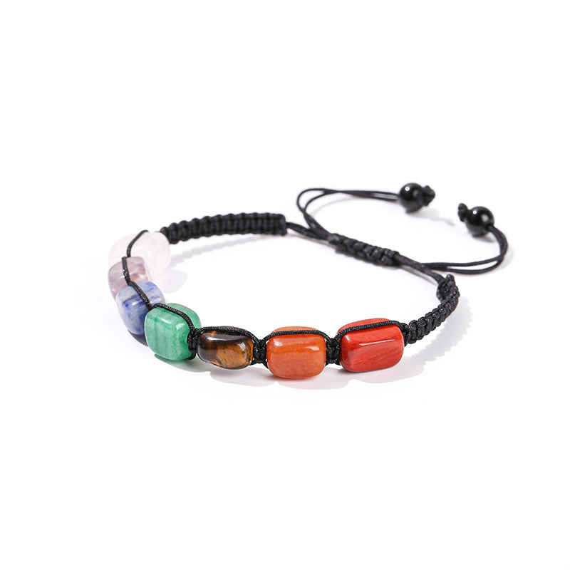 Natural Stone Eight Planets Bead Bracelet