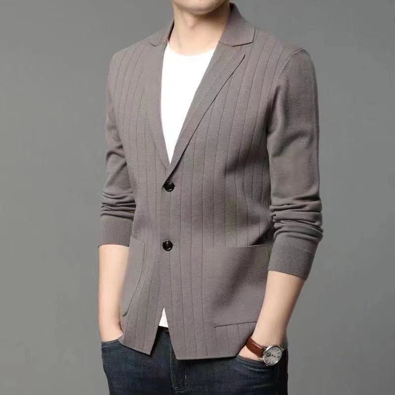 Men Casual Hombre Long Sleeve Warm Cardigan