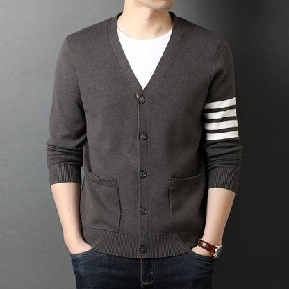 Men Knitted Cardigan