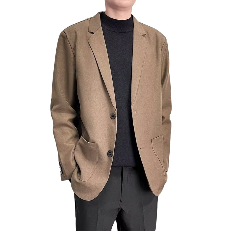 Men British Style Casual Coat