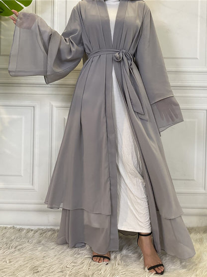 Chiffon Open Dubai Modest Dress