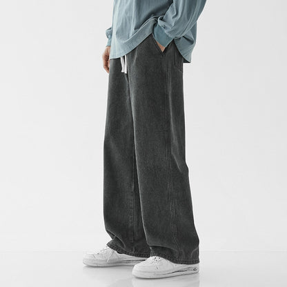 Baggy Casual Wide-leg Trousers