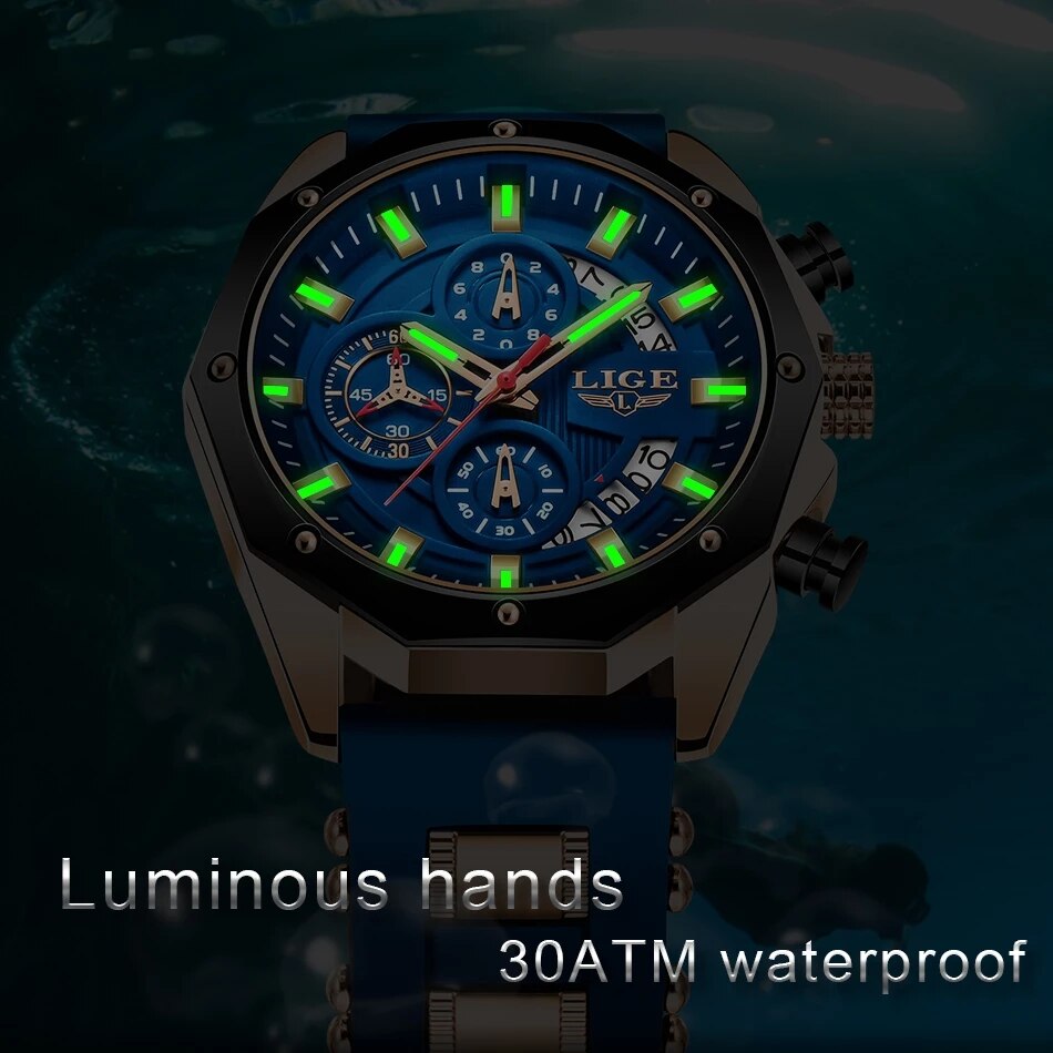 Waterproof Chronograph Watch