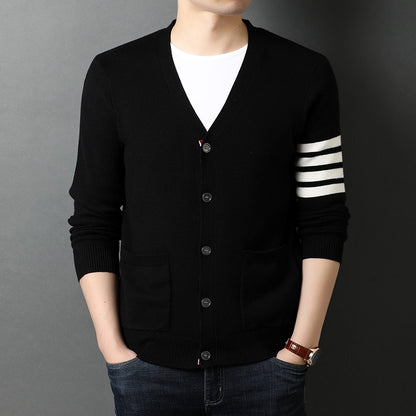 Men Knitted Cardigan