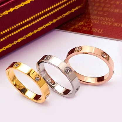 Stainless Steel Love Ring