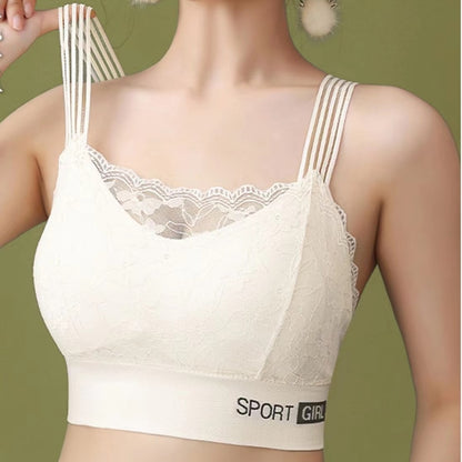 Lace Breathable Sports Bra