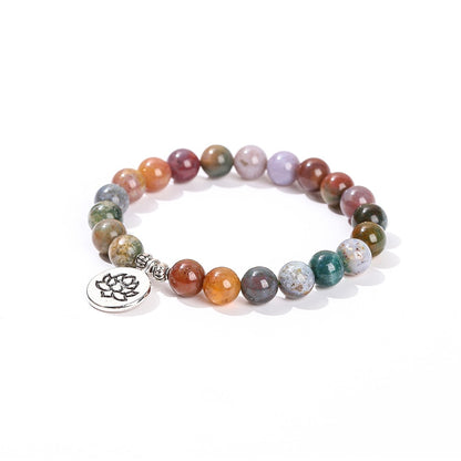 Natural Stone Eight Planets Bead Bracelet