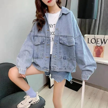 Women Oversized Denim Jacket