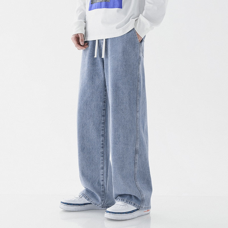 Baggy Casual Wide-leg Trousers