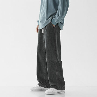 Baggy Casual Wide-leg Trousers