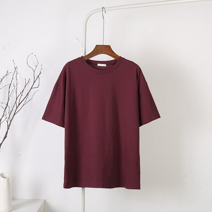 Oversized Cotton Soft Basic T Shirt