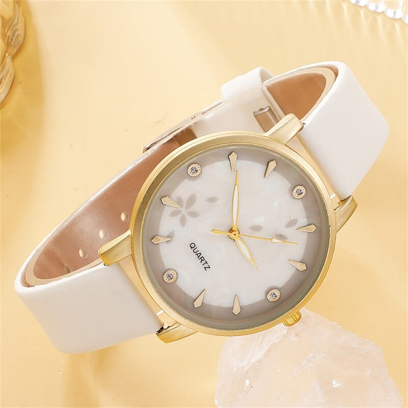 Leather Wrist Watch