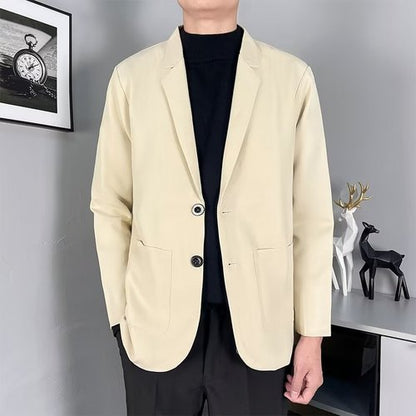 Men British Style Casual Coat