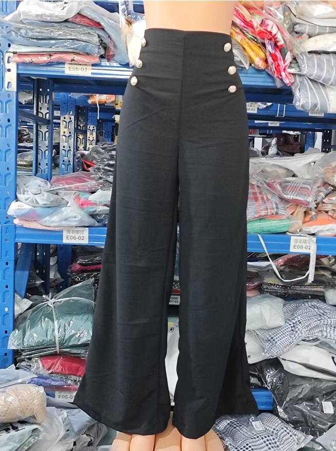 High Waist Wide Leg Pants